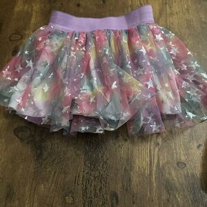 DC Comics Starry Pink and Purple Kids Skirt